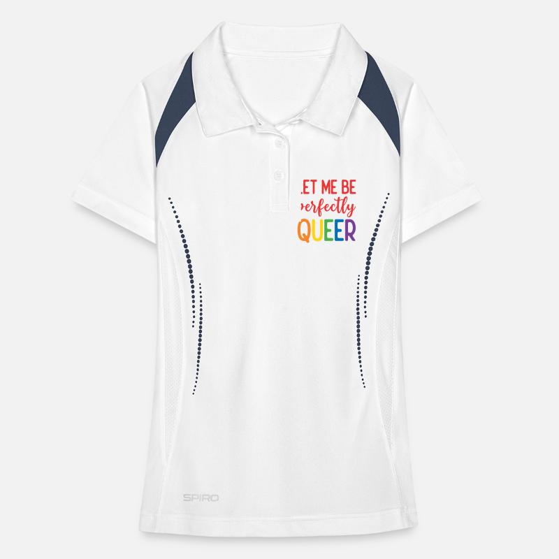 Pride Month - Lass mich perfekt queer sein Frauen Polo atmungsaktiv