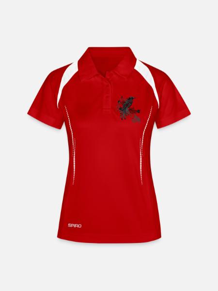 Raven 1 - Women's Polo breathable - white/navy