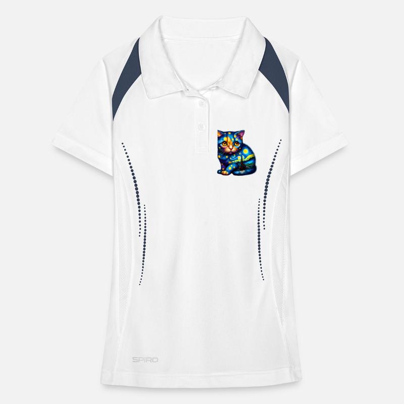 Chat Polo respirant Femme