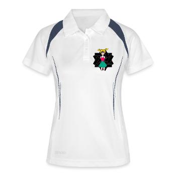 anniversary. Anniversary Decade. humor. funny - Women's Polo breathable - white/navy - Front