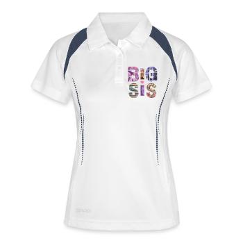 BIG SIS II- Sister - Big Sister - Partner Look - Women's Polo breathable - white/navy - Front