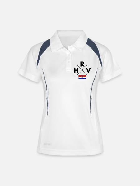 Croatian flag - Women's Polo breathable - white/navy