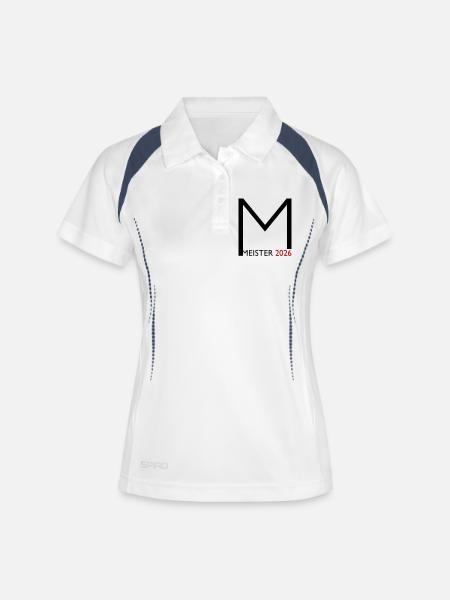 Congratulations on the 2026 championship - Women's Polo breathable - white/navy