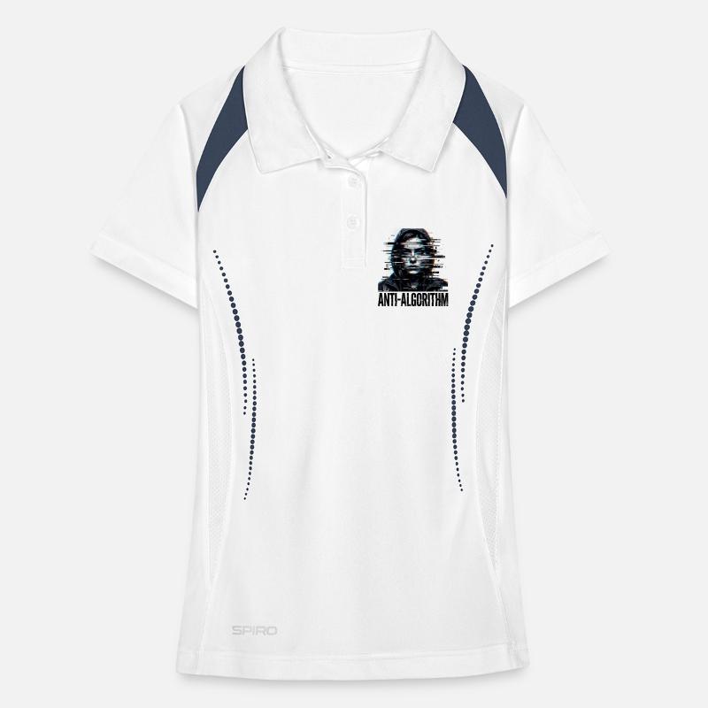Anti Algorithm Digital Women's Polo breathable