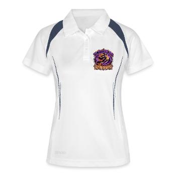 Witching Hour Witch Play Scene - Women's Polo breathable - white/navy - Front