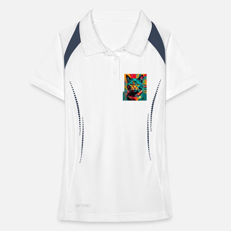 Chat Polo respirant Femme
