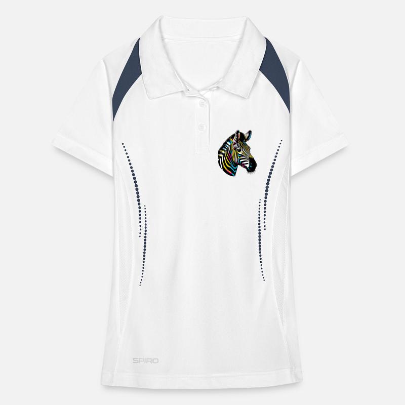 Zebra Women's Polo breathable