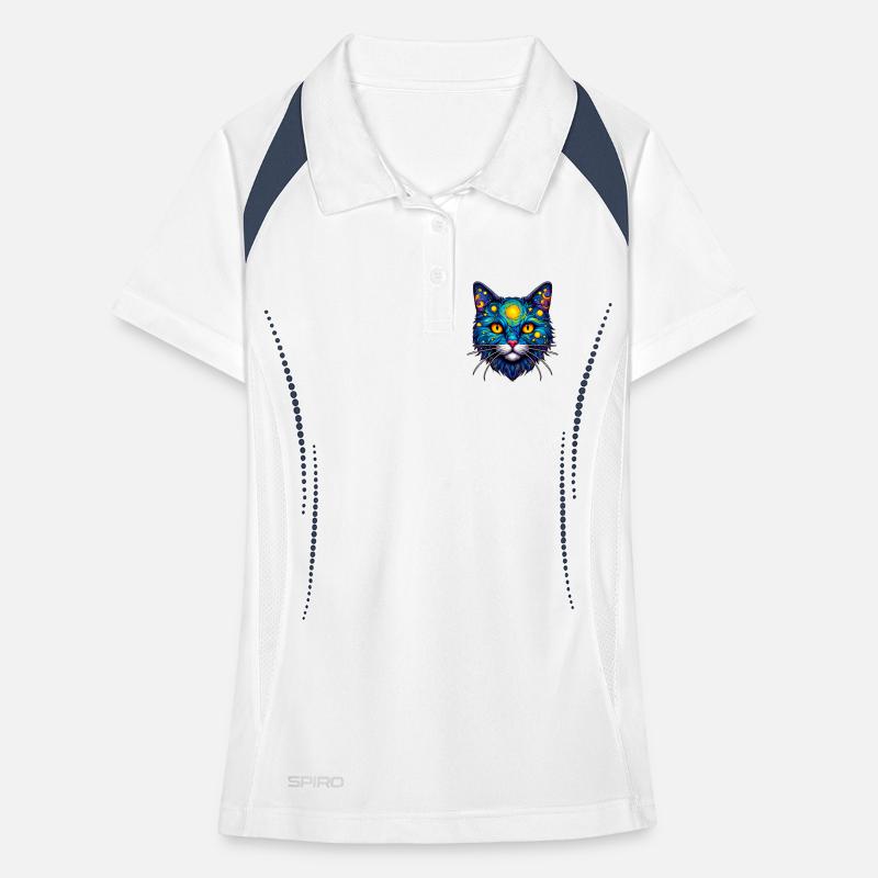 Chat Polo respirant Femme