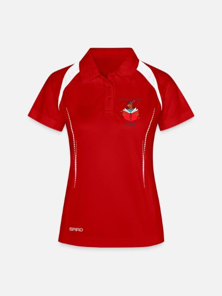 Lost in a Book - Women's Polo breathable - white/navy