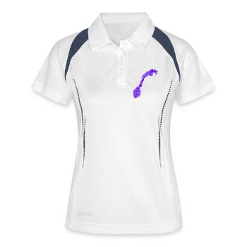 Norway - Norge - Norway - Flag - Scandinavia - Women's Polo breathable - white/navy - Front