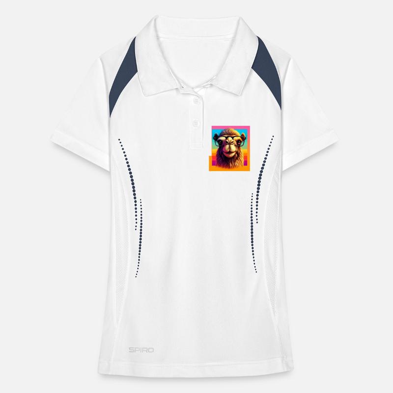 camel Women's Polo breathable
