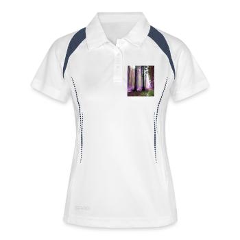 Haunted Cloud Forest - Women's Polo breathable - white/navy - Front