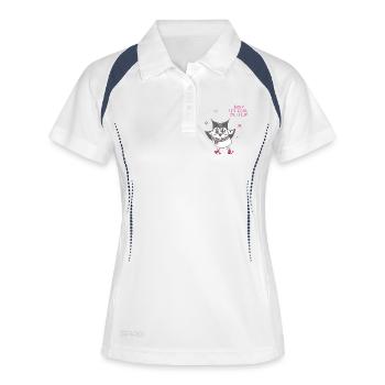 Baby it's cool outside - Owl - Women's Polo breathable - white/navy - Front