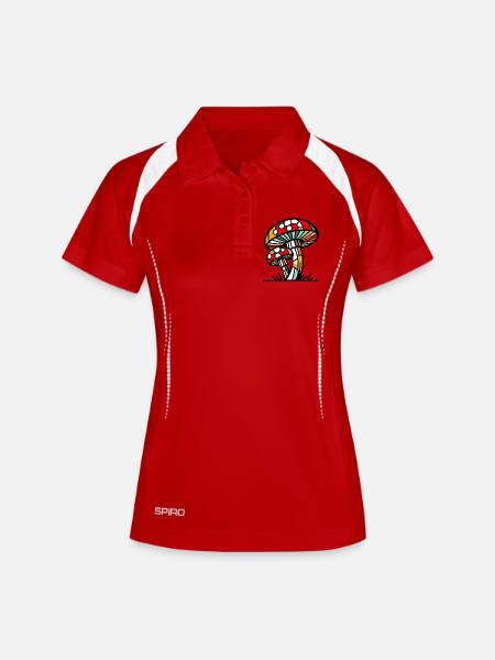 Fungo Funghi Mushroom Mushrooms - Women's Polo breathable - white/navy