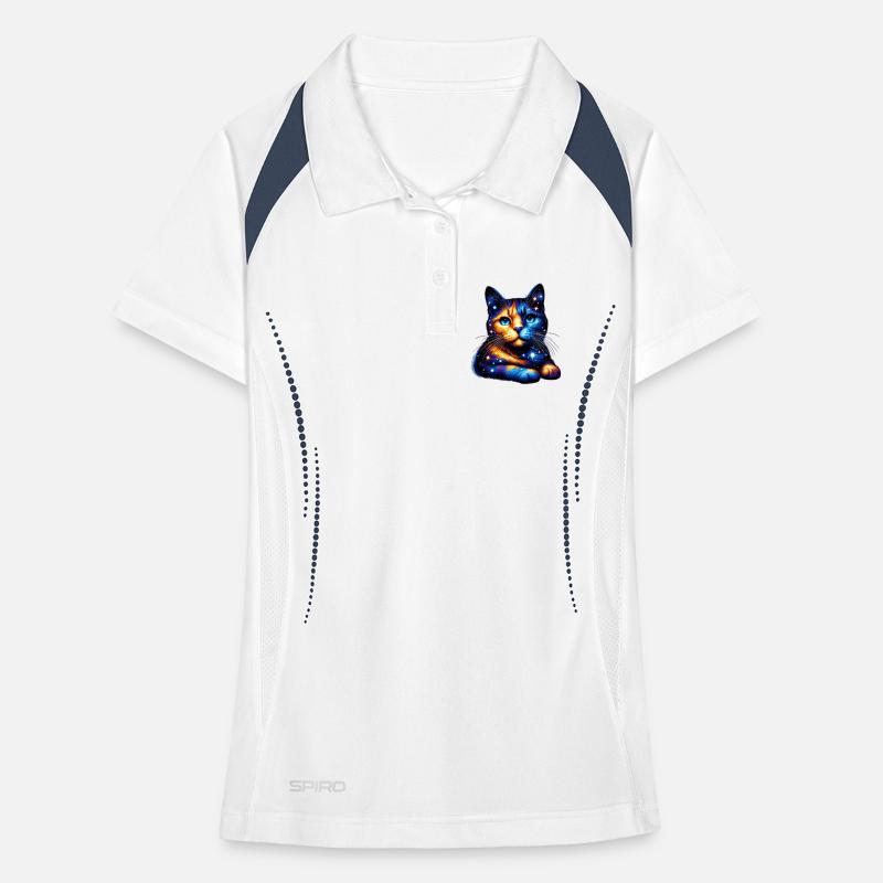 Chat Polo respirant Femme