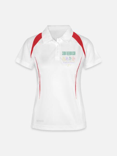 Student Interior Design Principles | for free - Women's Polo breathable - white/navy