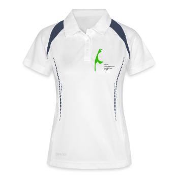 Sylt - Women's Polo breathable - white/navy - Front