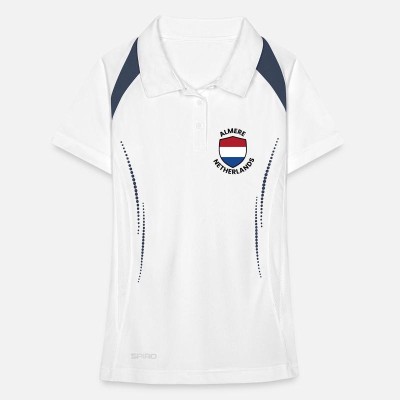 Almere Shield Netherlands Women's Polo breathable
