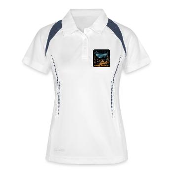 Stay Awake Campfire Night - Women's Polo breathable - white/navy - Front