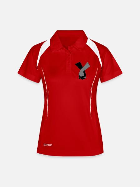 Holding Hands - Women's Polo breathable - white/navy