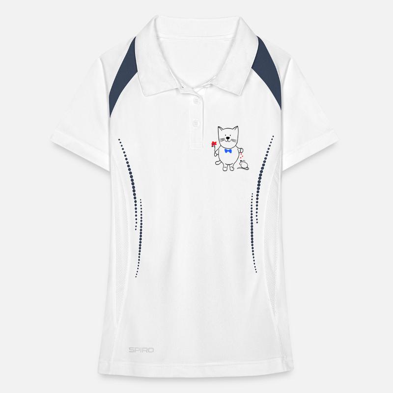 Cat and Mouse Women's Polo breathable