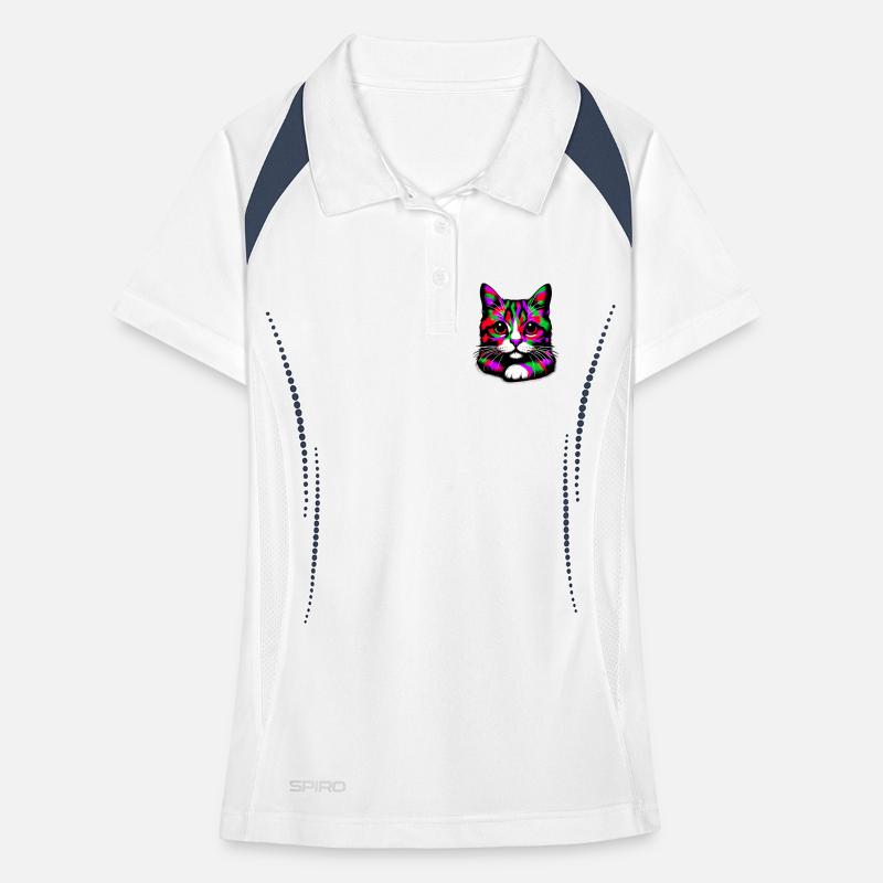 Chat Polo respirant Femme