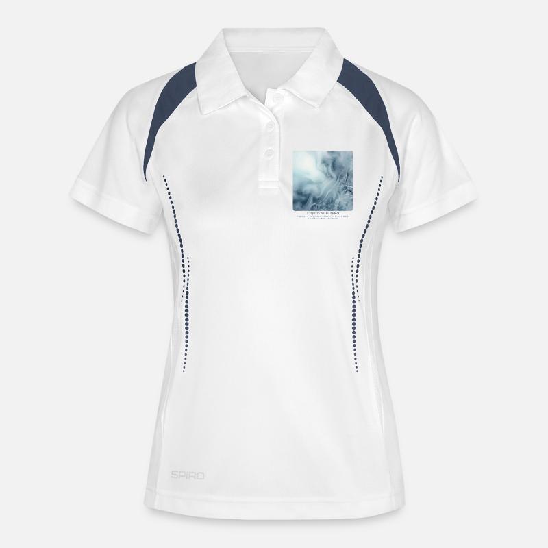 Liquid Sub-Zero - Women's Polo breathable - white/navy