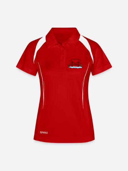 Аttractions 3000000000 - Polo respirant Femme - blanc/marine