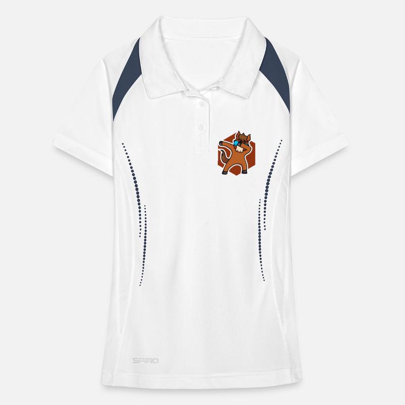 Cheval de cheval cheval - design Polo respirant Femme