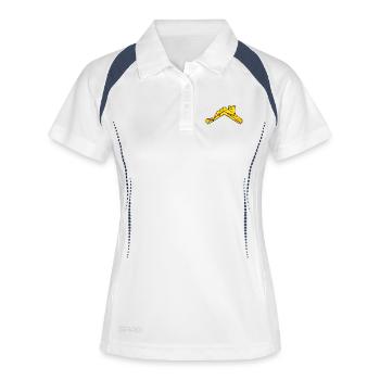 Cheese Roof - Women's Polo breathable - white/navy - Front