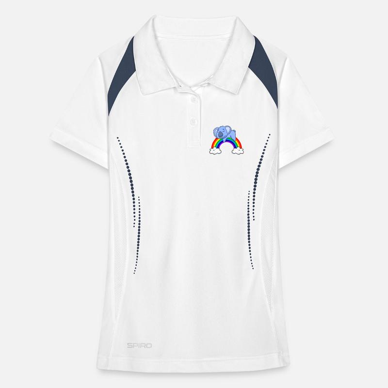 Rainbow Koala Women's Polo breathable