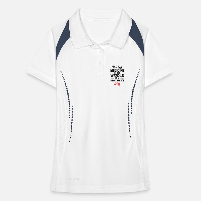 Muttertag, Muttertag, Muttertag, Muttertag, Muttertag Frauen Polo atmungsaktiv