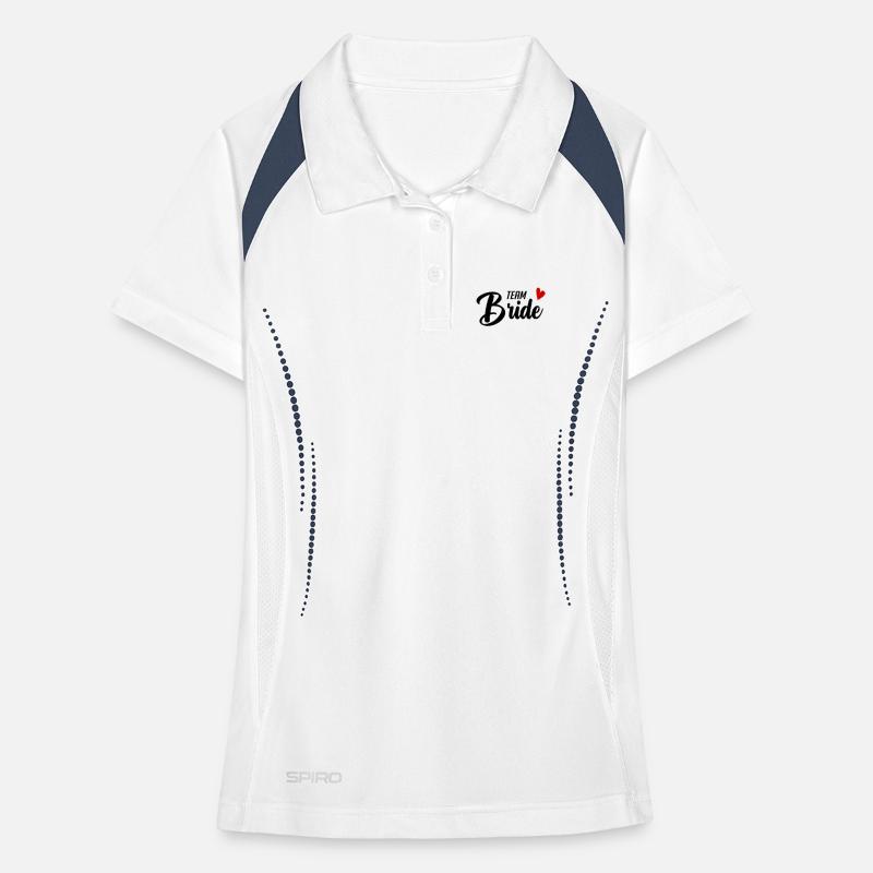 Motivation de l’équipe Bride Polo respirant Femme
