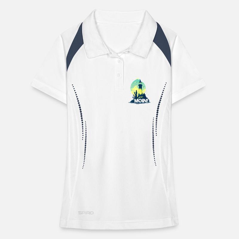 HELLO! Women's Polo breathable