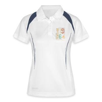 Vintage 1964 Limited Edition Aged to Perfection - Women's Polo breathable - white/navy - Front