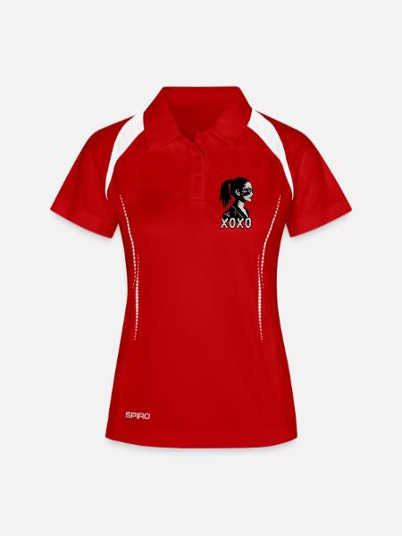 Supermum – most of the time, Mother's Day Gift - Women's Polo breathable - white/navy
