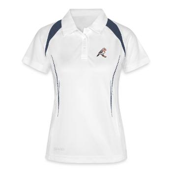 Bird breeder Ornithologist Bird watcher - Women's Polo breathable - white/navy - Front