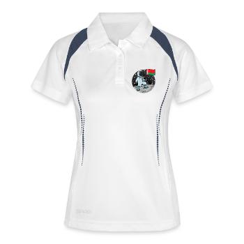 Astronaut Flag Belarus - Women's Polo breathable - white/navy - Front
