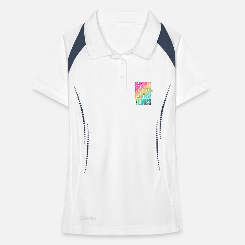 DICTON COOL POUR LES MULTILINGUES, LES INTERNATIONAUX Polo respirant Femme