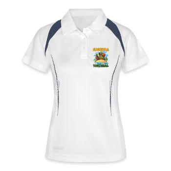 Madeira Portugal Island Paradise Flag Design - Women's Polo breathable - white/navy - Front