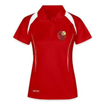 Héros du Japon depuis décembre 1974 Cadeau d’anniversaire - Polo respirant Femme - blanc/marine - Devant