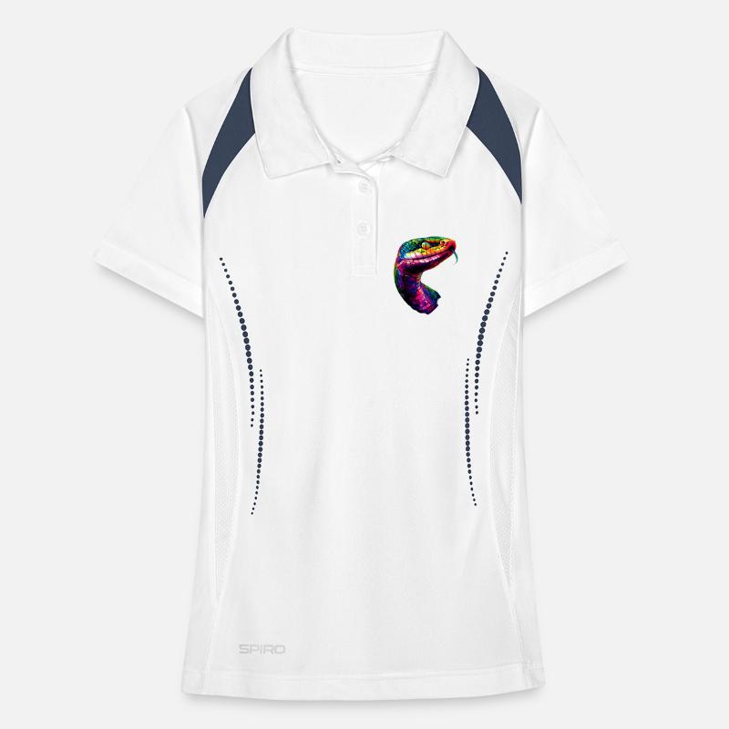 snake, python, cobra, rattlesnake, snakes Women's Polo breathable