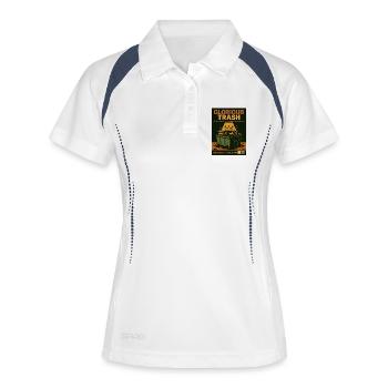 Glorious Garbage Container Magazine - Women's Polo breathable - white/navy - Front