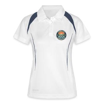 Fishing Retirement Humor Retiree - Women's Polo breathable - white/navy - Front