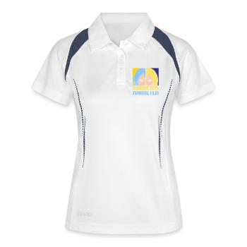 Anime Manga Otaku Kawaii Japan Cosplay Comic - Women's Polo breathable - white/navy - Front