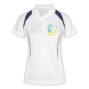 Anime Manga Otaku Kawaii Japan Cosplay Dns dna - Women's Polo breathable - white/navy - Front