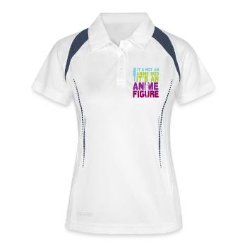 Anime Manga Otaku Kawaii Japan Cosplay Comic - Women's Polo breathable - white/navy - Front