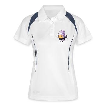 Fish Winter Animal Anime - Women's Polo breathable - white/navy - Front