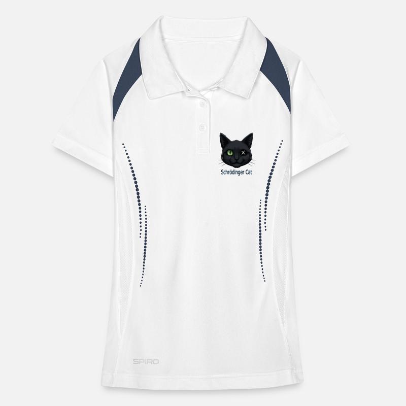 Schrödinger Cat Women's Polo breathable