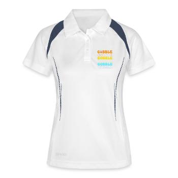Thanksgiving Father Dad Grandpa Grandpa - Women's Polo breathable - white/navy - Front
